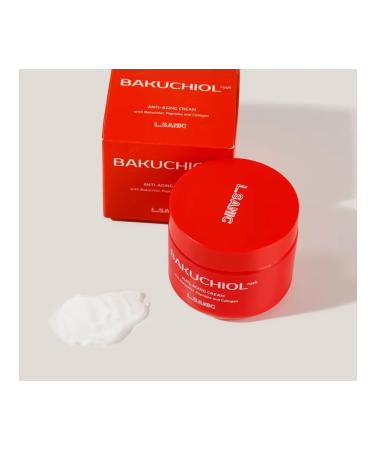 LSANIC Face cream with bakuchiol peptides and Korea collagen - Buy Online on GoSupps.com