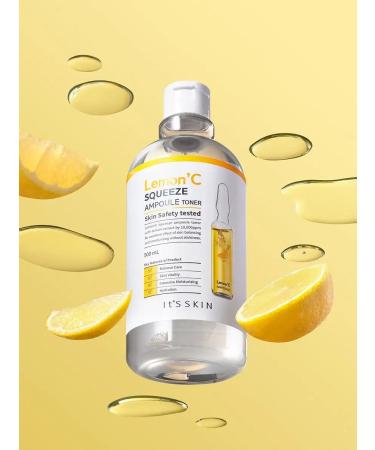 It's Skin Facial toner with vitamin C and hyaluronic acid 500 ml - Buy Online on GoSupps.com