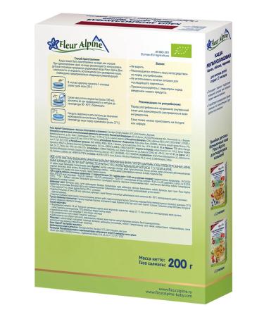 Fleur Alpine Porridge multi -haired banana apple blueberries with balls 12 months - Buy Online on GoSupps.com