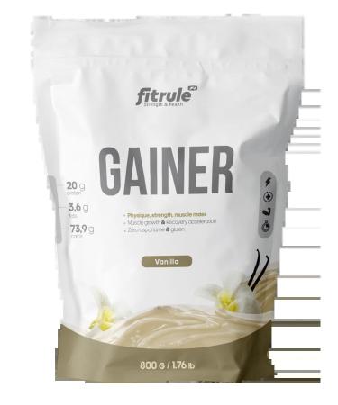 Fitrule Nutrition Gainer set of Fitrula Gainer Mass 800 g Vanil