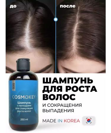 Cosmokey Peptide shampoo against hair loss 250 ml