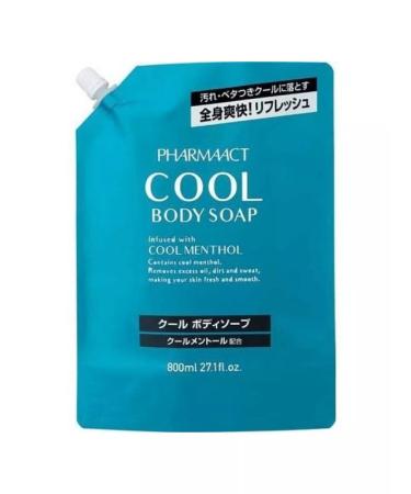 Pharmact Cooling shower gel with menthol and aloe 800ml