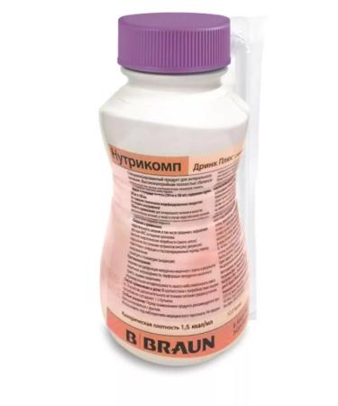 B Braun Nutrimop drink plus strawberries 200ml - Buy Online on GoSupps.com