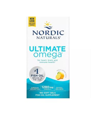 Nordic Naturals Ultimate Omega 640 mg 180pcs
