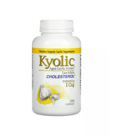 Kyolic Lecithin garlic extract 200 pcs - Buy Online on GoSupps.com