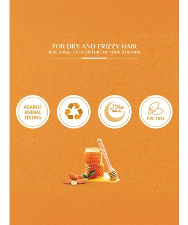 Dabur Hair shampoo moisturizing almonds and honey 600 ml - Buy Online on GoSupps.com