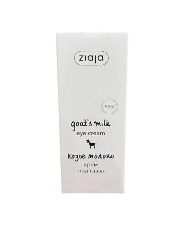 Ziaja Cream under the eyes of goat milk against wrinkles edema and bags - Buy Online on GoSupps.com