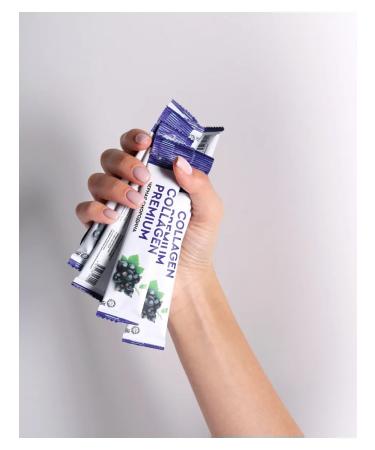 Collagen Premium Natural collagen jelly in Sasha Sticky with vitamin C - Buy Online on GoSupps.com