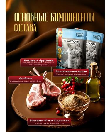 SECRET FOR PETS Urinary food for treatment with ICD with lamb 85 g x 24 pcs - Buy Online on GoSupps.com