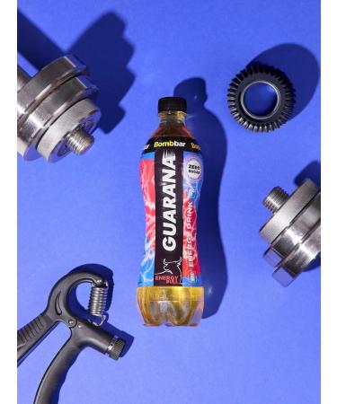 BombBar Energy Guaran without sugar Energy Bull 500 ml X 6 - Buy Online on GoSupps.com