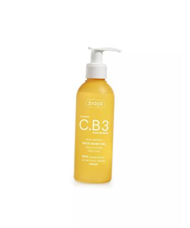 Ziaja Face gel cleansing with vitamin C and niacinamide 190 ml - Buy Online on GoSupps.com
