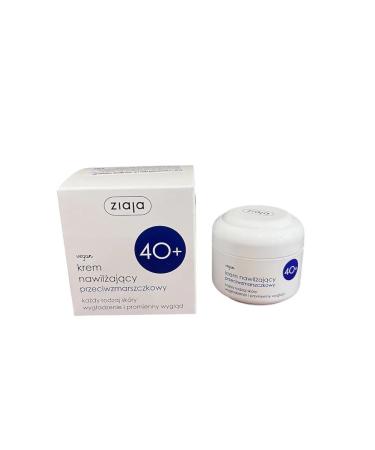 Ziaja Moisturizer face cream against wrinkles 40+ SPF 6 - Buy Online on GoSupps.com