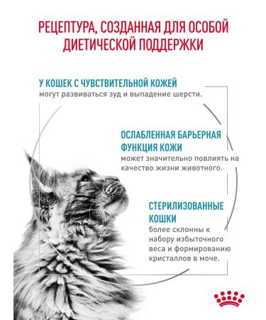 Royal Canin Dry Therapeutic food for cats Skin & Coat 3.5 kg - Buy Online on GoSupps.com