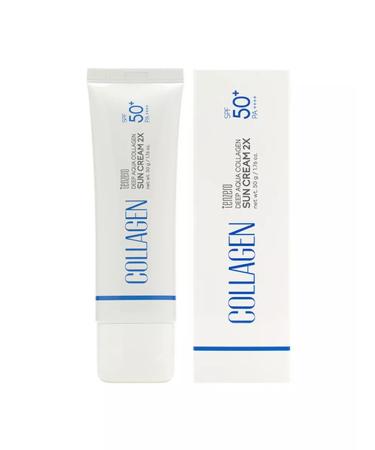 Tenzero Korean sunscreen with collagen SPF 50+ 50g - Buy Online on GoSupps.com