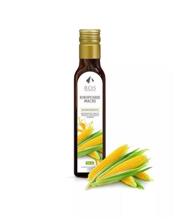 ROS Unrefined corn oil glass 250 ml - Buy Online on GoSupps.com