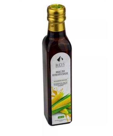 ROS Unrefined corn oil glass 250 ml - Buy Online on GoSupps.com