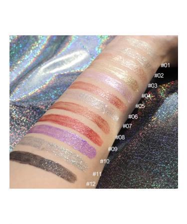 Handaiyan Liquid shadows for eyelids with glitter glitter - Buy Online on GoSupps.com