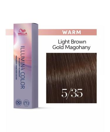 WELLA PROFESSIONALS Illumina color 5 35 hair dye 60 ml