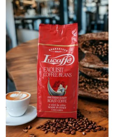 Lucaffe Coffee in grains 1 kg Exquisit - Buy Online on GoSupps.com
