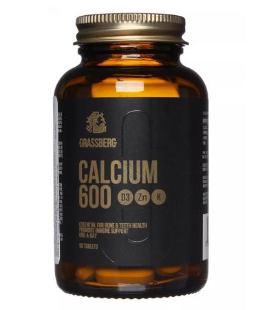 GRASSBERG Calcium d3 zinc vitamin K No. 60
