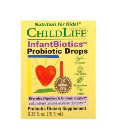 ChildLife Essentials Infantbiotics Probiotic 2.6 billion 10.5 ml