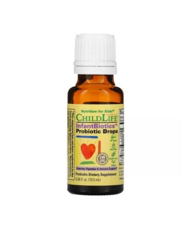 ChildLife Essentials Infantbiotics Probiotic 2.6 billion 10.5 ml - Buy Online on GoSupps.com