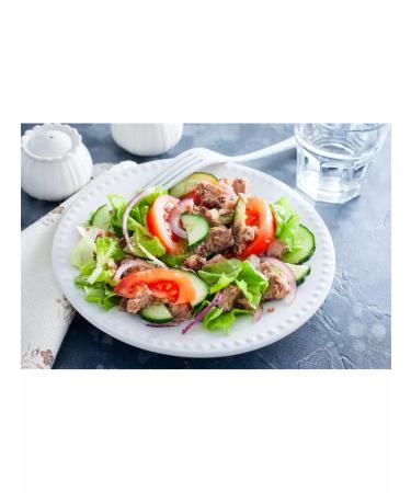 Ultramarine Canned fish tuna with pieces in oil 185 g 12 pcs - Buy Online on GoSupps.com