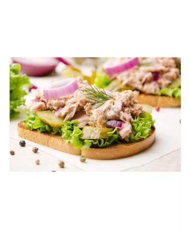 Ultramarine Canned fish tuna with pieces in oil 185 g 12 pcs - Buy Online on GoSupps.com