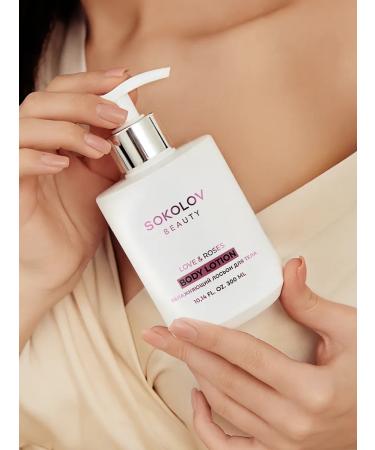 SOKOLOV Moisturizing body Love & Roses 300 ml - Buy Online on GoSupps.com