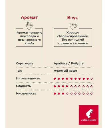 Julius Meinl Coffee ground president Prasident 220 g - Buy Online on GoSupps.com