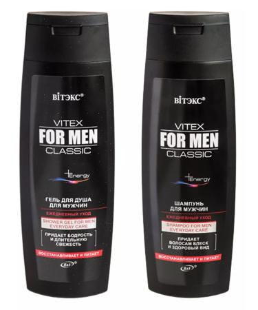 Vitex for Men Classic Shampoo 400 ml+gel d shower 400 ml