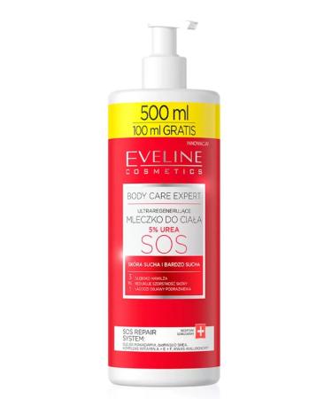 EVELINE Body milk ultraregenes SOS 5% urea 500ml