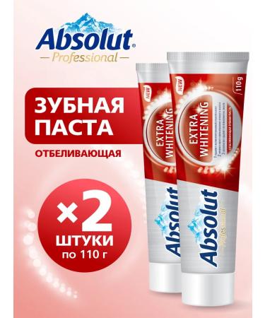 Absolut Bleaching toothpaste 2x110g