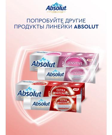 Absolut Bleaching toothpaste 2x110g - Buy Online on GoSupps.com