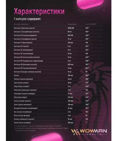 WowMan Women Vitamins (Women's Vitamins) Wmwomens030 - Buy Online on GoSupps.com