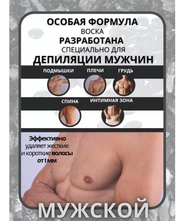ITALWAX Wax for depilation in granules Men's film 500 grams - Buy Online on GoSupps.com