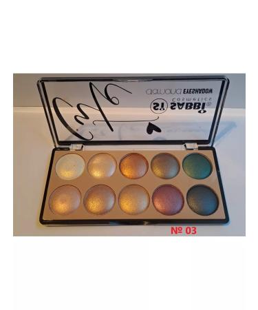 Toysinet Palette of eye shadows 10 shades