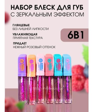 SBBeauty Lip gloss transparent with sparkles - Buy Online on GoSupps.com
