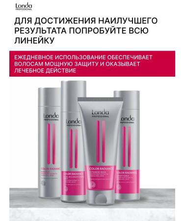Londa Professional Color Radiance shampoo for dyed hair 250 ml - Buy Online on GoSupps.com