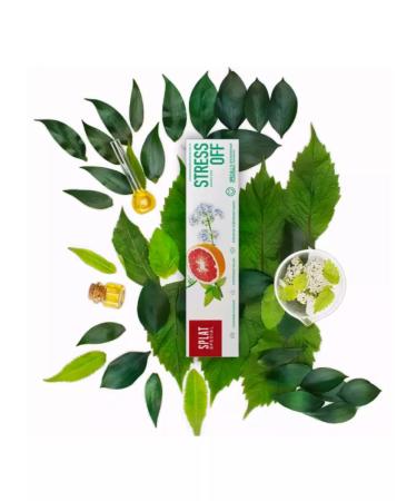 SPLAT Stress Off Toothpaste to strengthen enamel 75ml x 2pcs - Buy Online on GoSupps.com