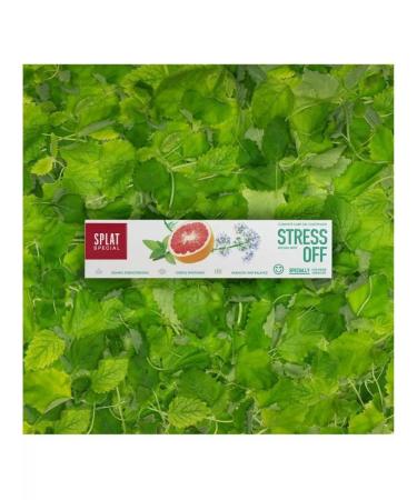 SPLAT Stress Off Toothpaste to strengthen enamel 75ml x 2pcs - Buy Online on GoSupps.com