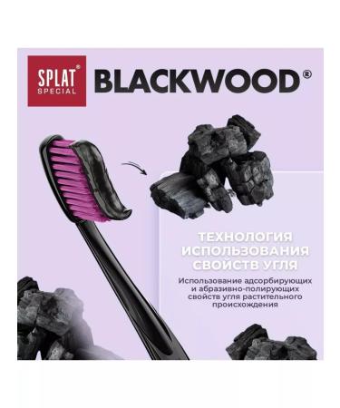 SPLAT Blackwood toothpaste maximum freshness of breathing 75ml x 2pcs - Buy Online on GoSupps.com
