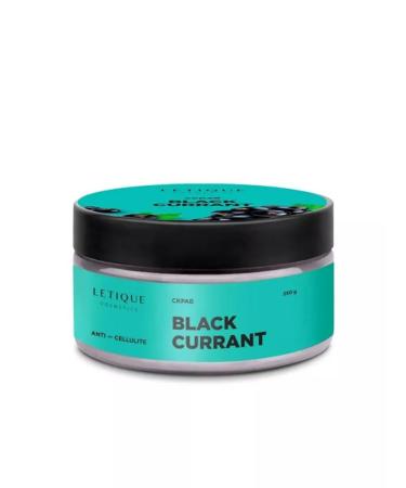 Letique Cosmetics Black Currant Body Scrub 250 g