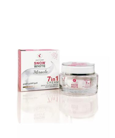 Snow White Face cream whitening moisturizer against wrinkles 7 in 1