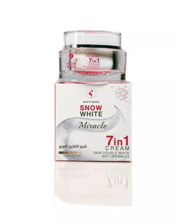 Snow White Face cream whitening moisturizer against wrinkles 7 in 1 - Buy Online on GoSupps.com