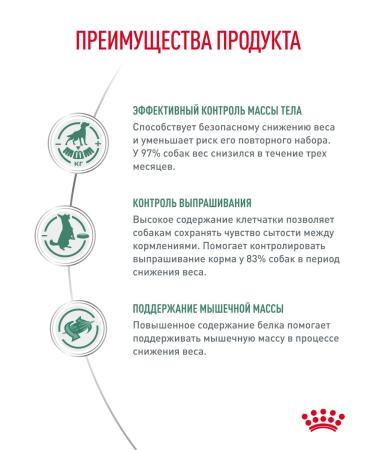 Royal Canin Dry food for dogs Satiety Weight Management 12 kg - Buy Online on GoSupps.com