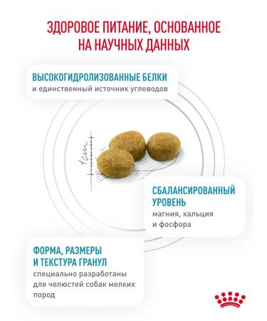 ROYAL CANIN Dry food for dogs of small breeds Hypoallergenic 1 kg - Buy Online on GoSupps.com