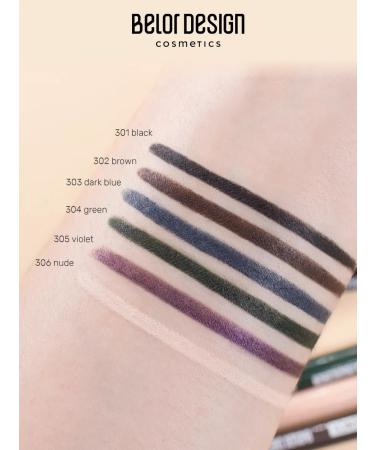 BELOR DESIGN Mechanical eye pencil black tone 301 - Buy Online on GoSupps.com