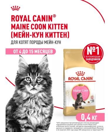 ROYAL CANIN Dry food for kittens Maine Kun Kitten 400 g