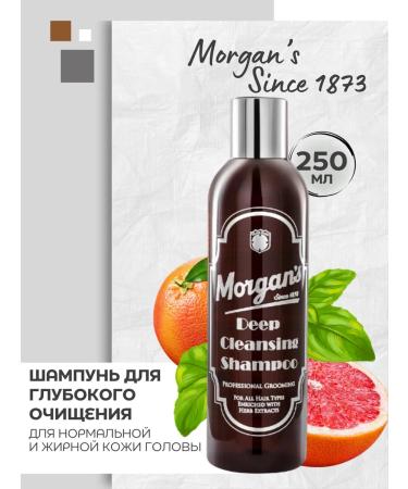 Morgan's Since 1873 Deeply cleansing shampoo Deep Cleansing 250 ml